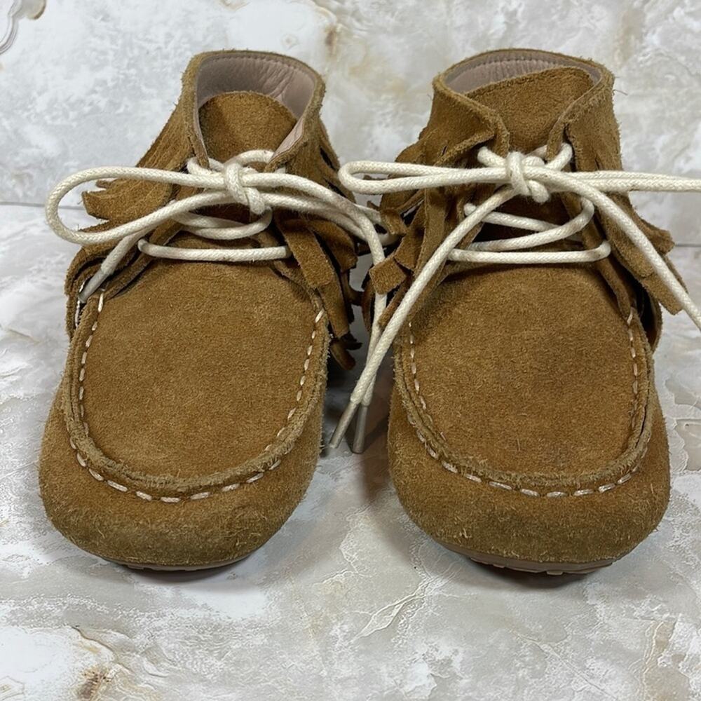 Monkey Feet suede leather mocassins